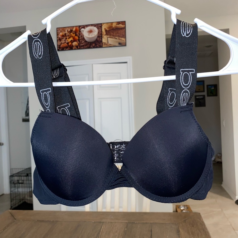 Bebe Black Push Up Bra 34B